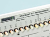 Ailtech Stoddart P7 Programmer – close-up of top-left front panel showing Ailtech division logo, NM-17/27 band label, and frequency band selector knobs in MHz