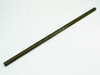 7/8"-9 TPI galvanized oiled all thread rod full length side view showing complete threaded profile