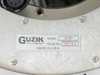 Guzik S1701 secondary model label on spindle assembly — shows Model S1701, Serial No. 30164, Made in U.S.A.