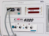 F&K Delvotec 6320 front control panel close-up showing model label, F&K SC-02 controller display, power and reset controls