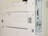Kyocera Mita FS-9500DN right-side and interface panel – parallel port, RJ-45 network port, and additional interface slots visible