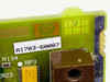 HP A1703-60087 part number label and HP logo close-up showing Rev A marking on green PCB