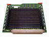HP A1703-60031 Memory Extender Board rear view showing edge connector and populated SIMM slot rows on green PCB