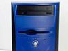 Dell SmartStep 100D front bezel close-up – Lite-On 48x CD-ROM drive and 1.44MB floppy drive bays with SmartStep 100D power button below