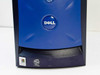 Dell SmartStep 100D lower front panel – Dell logo badge with Windows 98 and Intel Celeron Inside stickers visible