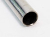 Close-up of plain open tube end – 3/4 OD stainless steel tube showing 16mm inner diameter bore
