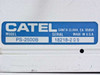 Catel PS-2500B Power Supply – model label close-up showing model PS-2500B, serial number 18218-209, and Made in USA, Santa Clara CA 95054