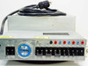 Magnetic Peripherals 47293669 Power Supply – front panel detail showing Main AC breakers, Engler hours meter, Local/Remote switch, and labeled output voltage switches (+46, -46, +7, -7, -20, +28)