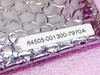 Close-up of anti-static bag label reading 64505-001300-7970A confirming manufacturer part number