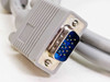 E164535 cable — close-up of HD15 VGA male connector showing 15-pin configuration