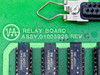 Varian Relay Board ASSY 01005925 Rev C – close-up of board silkscreen label and Magnecraft 172DIP-300 relay ICs