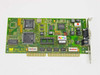 Madge Smart 16/4 AT Ringnode — component side top-down view showing main ICs, Texas Instruments chip, and ISA edge connector