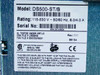 Kingston DS500-ST/B main rating label showing model, 115-230V 50/60Hz 8.0/4.0A power rating, Rev I00, and UL/CSA/TUV/CE certifications