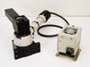 Nikon Microscope Camera & Fiber Optic Light with Pulnix TM-745