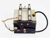 MSA 96104 Cell Assembly bottom view showing mounting base plate, wiring connections, and BNC gas fitting