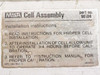 MSA 96104 Cell Assembly label closeup showing Part No. 96104, SPC 083 REV 0, installation instructions, and reference number 469022