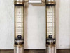 MSA 96104 Cell Assembly dual flow tube closeup showing graduated scales marked 0–10