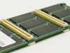 Close-up of Samsung K4S560832C-TC75 memory chips on Southland 512MB Sun Netra Blade RAM module