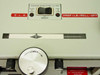 Surfanalyzer 600 front panel detail – traverse speed selector (SLOW 0.254 / FAST 2.54 mm/sec), OFF/REMOTE switch, lower knob, and CLA / PROFILE/ROLL-OFF mode labels