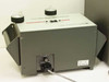 Surfanalyzer 600 rear panel – controller power inlet, interconnect cable connector, and rating label