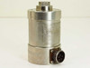 Taber Teledyne 176-SA pressure transmitter front view showing cylindrical stainless body and multi-pin circular connector