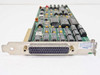 Gateway Communications 82200091-01 ISA card – bracket end showing 50-pin DB50 D-sub female external connector and Daktronics label sticker