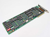 Gateway Communications 82200091-01 8-bit ISA I/O card – top-side component view showing full PCB layout with ICs and 50-pin bracket connector