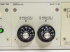 3dbm 50AT-1-2R attenuator plugin front panel showing FM Modulator 1 and FM Modulator 2 RF Attenuation rotary dials (0–40 dB range)