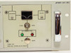 3dbm 70FMO-DL-1-3-A-1 FM modulator plugin front panel showing Operate/Calib meter, Tone BNC, RF BNC, FM Modulator ON and Fault indicators