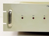 Hughes FM Data Detector front panel close-up showing PS1, MIP, and EX status indicator LEDs