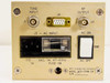 WV Communications 70-01FM-CH — rear panel closeup showing BNC Tone Input J1, DB9 J4, BNC RF Output J2, IEC AC input, 115VAC 47-63Hz 1A rating plate, fuse, and AC ON/OFF switch SW1