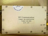 WV Communications 19" Rackmount RF IF Demodulator 3 module Chassis