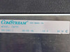 ComStream CM701 rating plate label showing Model CM701, 100-240V, 60-50 Hz, 1.0A, 90W, ComStream San Diego CA, CE mark