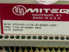 Miteq XTO-01-118.614580-20P internal oscillator module label – M/N XTO-01-118.614580-20P, FRQ 118.614580 MHz, S/N 34628, Made in U.S.A.