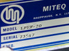 Miteq LPNF-20 internal module label – Model LPNF-20, Serial 73547, Miteq Hauppauge N.Y.