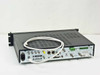 Scientific Atlanta D9224 PowerVu Plus receiver – full rear panel view showing IEC power inlet, BNC, XLR, and multiple output connectors with rack ears