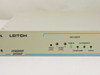 Leitch Viewguard Decoder front panel close-up showing LED indicators: Video Level, Audio Level, Power, Authorized, Viewguard, Audio