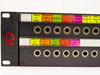 AVP RPT48N Series 24-Port Audio Patch Panel 1/4" Jacks - 19" Rackmount 2U