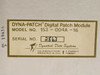 Dynatech 153-004A-16 16-Port Computer / Modem Digital Patchbay Module 19" Rack