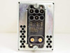 Tectrol TO620/11-1054 — rear face showing full multi-pin backplane connector array with gold power contacts and blade signal pins
