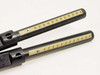 Dynatech DPC-12-1 close-up of both pogo pin connector ends side by side showing gold contact pins