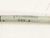 Dynatech DPC-12-1 cable label showing part number 2930000001 and REV. A