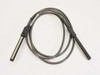 Dynatech Communications DPC-12-5 6-foot 12-pin pogo pin cable, full length coiled view showing both connectors