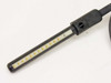Dynatech DPC-12-4 close-up of 12-pin gold pogo-pin contact connector with retaining collar