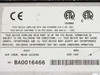 Cybex Commander 4XP bottom label showing MPN 520-124, unit designation 4XP CMDR Rear Access, CE and ETL certifications, and serial number BA0016466