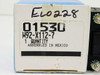 Potter & Brumfield W92-X112-7 circuit breaker original box label showing part number 01530, model W92-X112-7, qty 1, assembled in Mexico