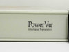 Scientific Atlanta D9260 PowerVu Interface Translator — right-side label close-up showing PowerVu Interface Translator branding