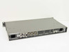 ISIS Group RTS-201 – full rear panel angled view showing dual IEC power inlets, BNC video connectors, DB9 GPI and control ports, and terminal strip audio connections