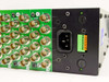 Link Electronics Digiflex 1000 – rear panel right side showing second IEC C14 power inlet, terminal block, and BNC output boards