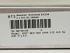 BTS BES-300 label showing model ASSY BES-300 24X8 DIG AUD SW, serial number, and Made in U.S.A. — A Philips Company